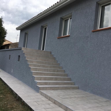 Peinture de façade - Rénovation Générale Occitanie - Lherm